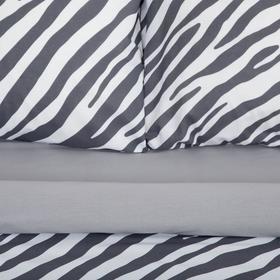 

Постельное белье Этель Дуэт Zebra 143*215 см - 2 шт, 240*220 см, 70*70 см - 2 шт