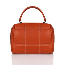 

Сумка саквояж, отдел на молнии, цвет оранжевый 19х27,5х13,8см