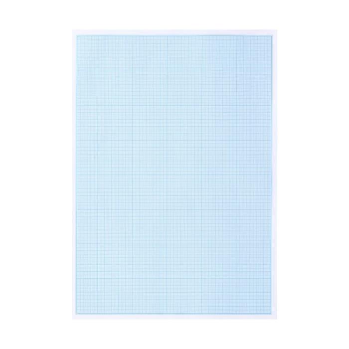 Бумага миллиметровая А3, 10 листов Calligrata, голубая сетка