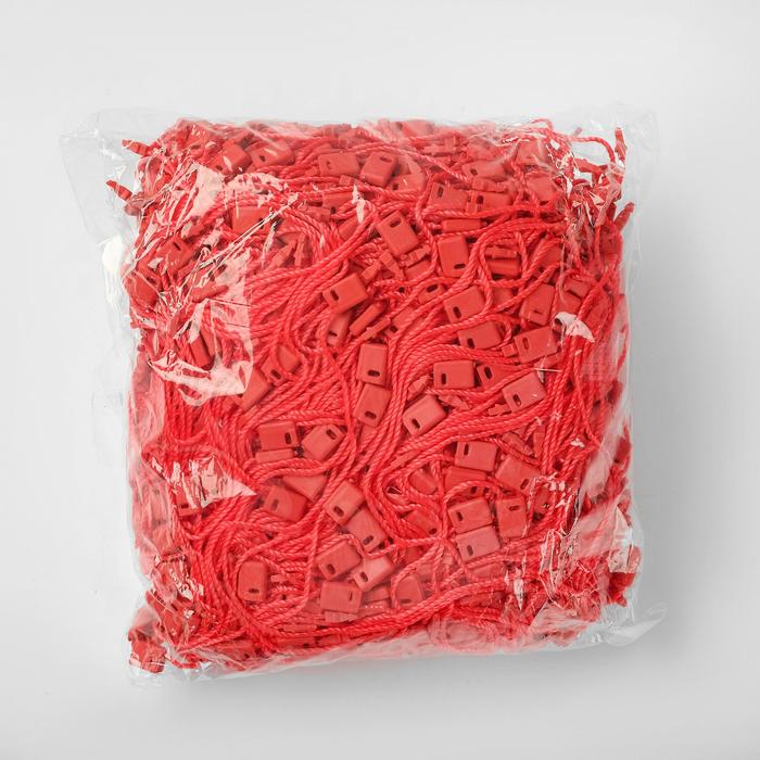 Микропломба для этикеток 1000 штук, цвет красный
