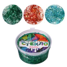 

Слайм «Стекло» с блёстками слюда, 50 г, МИКС