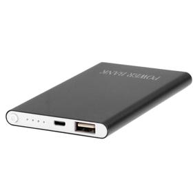 

УЦЕНКА Внешний аккумулятор LuazON PB-17, 4000 мАч, USB, 1 А, индикатор, тонкий корпус,металл,чёрный