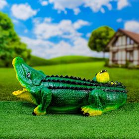 

Садовая фигура "Крокодил" большой, 27х60см