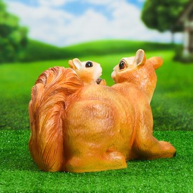 

Садовая фигура "Белка с бельчонком" 25х41см