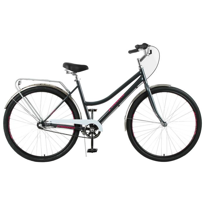 фото Велосипед 28" forward talica 3.0, 2021, цвет темно-серый/розовый, размер 19"