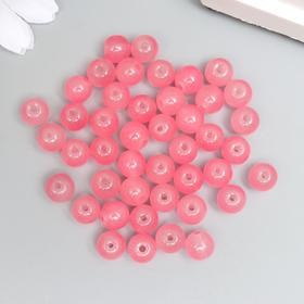 

Набор стеклянных бусин "Candy" 8 мм, 50 шт, розовый