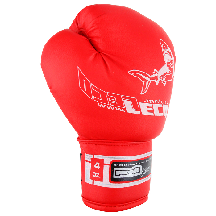 Перчатки боксерские 4 унц. для 3-6 лет ПРОФИ, т007-0