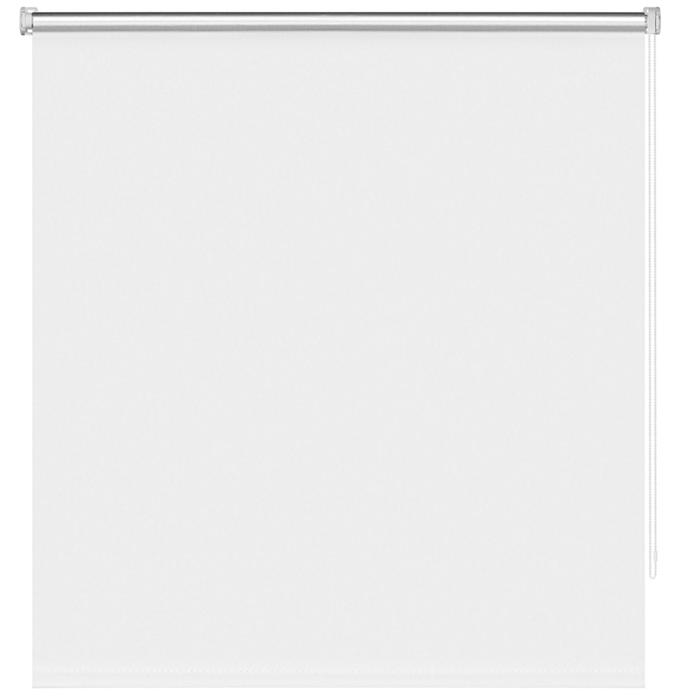 Рулонная штора блэкаут Decofest «Плайн», 60х160 см, цвет белый