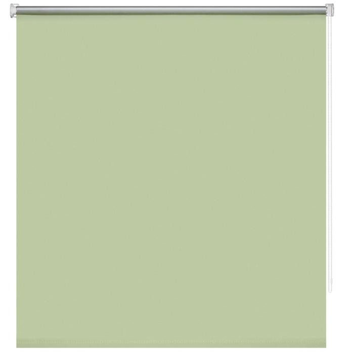 Рулонная штора блэкаут Decofest «Плайн», 40х160 см, цвет весенний зеленый