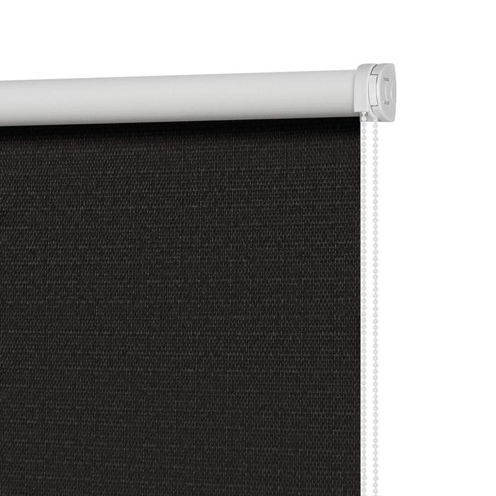 

Рулонная штора блэкаут «Шалюр», 80х160 см, цвет шоколадный