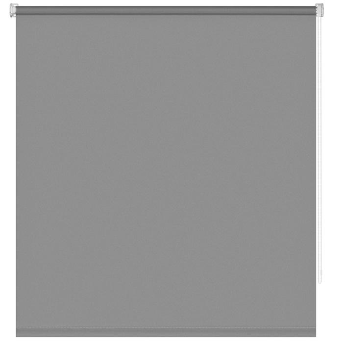 Рулонная штора Decofest «Плайн», 40х160 см, цвет серый штора плиссе плайн 40х160 см текстиль цвет экрю