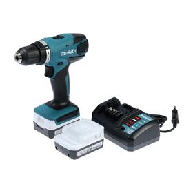 

Дрель-шуруповерт Makita DF347DWE , 14.4 В, 2x1.5 Ач, Li-ion, 23 Нм, 400/1400 об/мин, кейс
