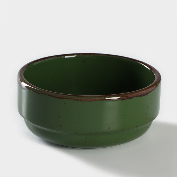 Салатник фарфоровый Punto verde, 350 мл, 12×5 см