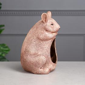 

Ванна для шиншилл, бежевая, 24 см