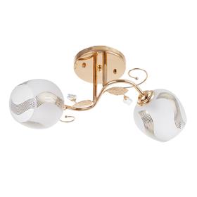 

Люстра 1451/2 2х60Вт Е27 золото МОДЕЛЬ: GBV-0025