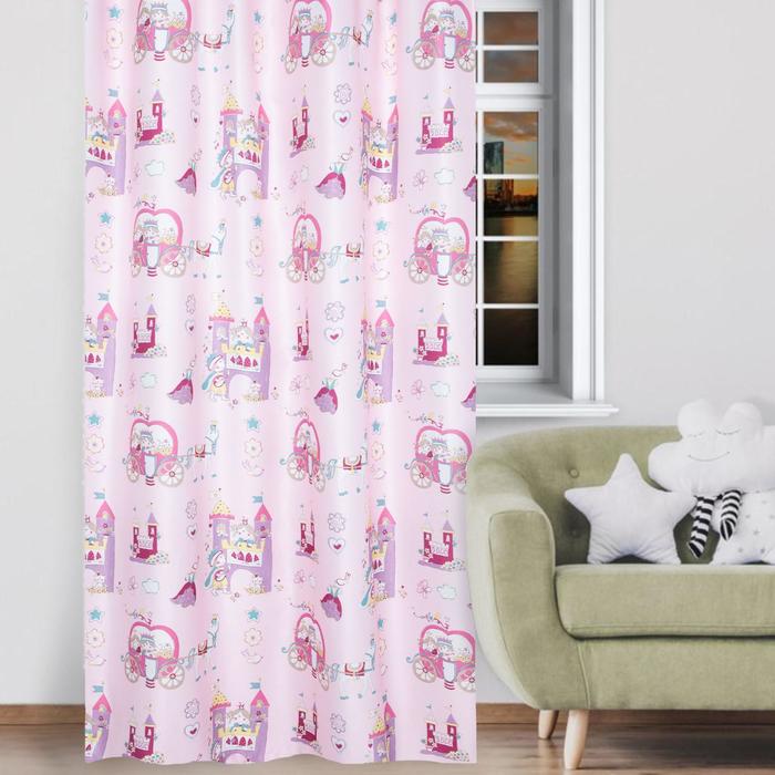 

Штора Этель For little princess, 110*260 см, блэкаут, 100% п/э