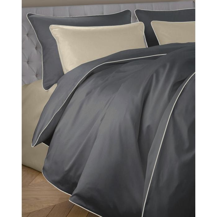 

Пододеяльник Satin Luxe, размер 145х210 см, цвет графит