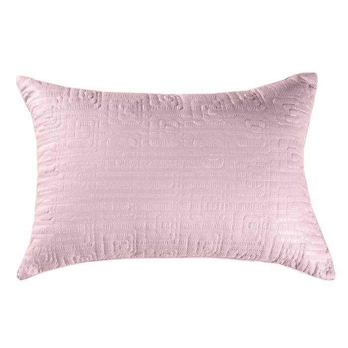 Подушка Rosaline, размер 50х72 см, цвет розовый