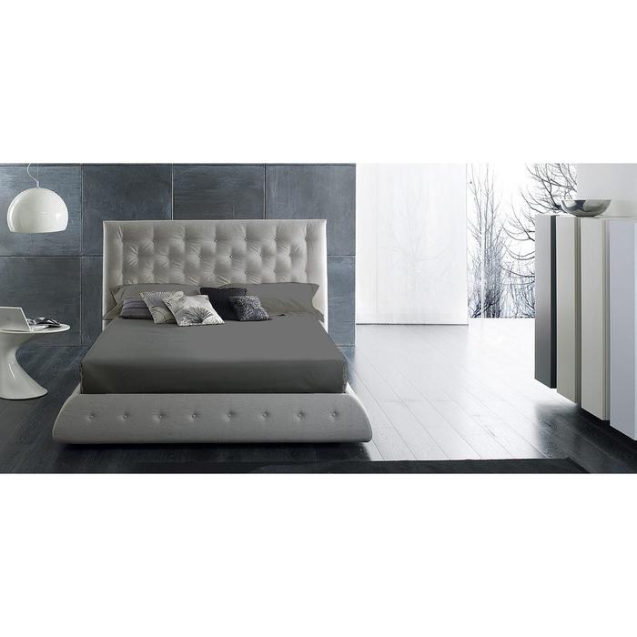 

Простыня Satin Luxe, размер 240х260 см, цвет графит