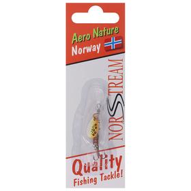 

Блесна вращающаяся Aero Nature Spinner №00, 1,5 г, цвет brown trout