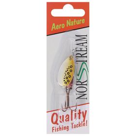 

Блесна вращающаяся Aero Nature Spinner №3, 7 г, цвет brown trout