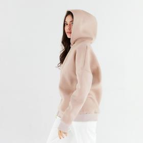 

Худи женское MINAKU: Casual collection цвет бежевый, р-р 50-52