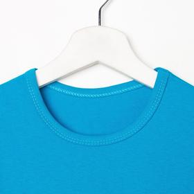 

Футболка детская, цвет голубой, рост 98 см