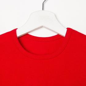 

Футболка детская, цвет красный, рост 128 см