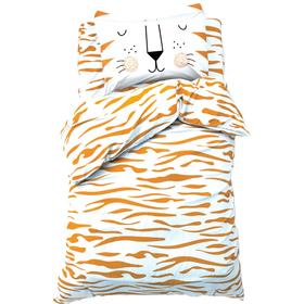 Постельное белье Этель 1,5 сп Sleepy tiger 143х215 см, 150х214 см, 50х70 см -1 шт