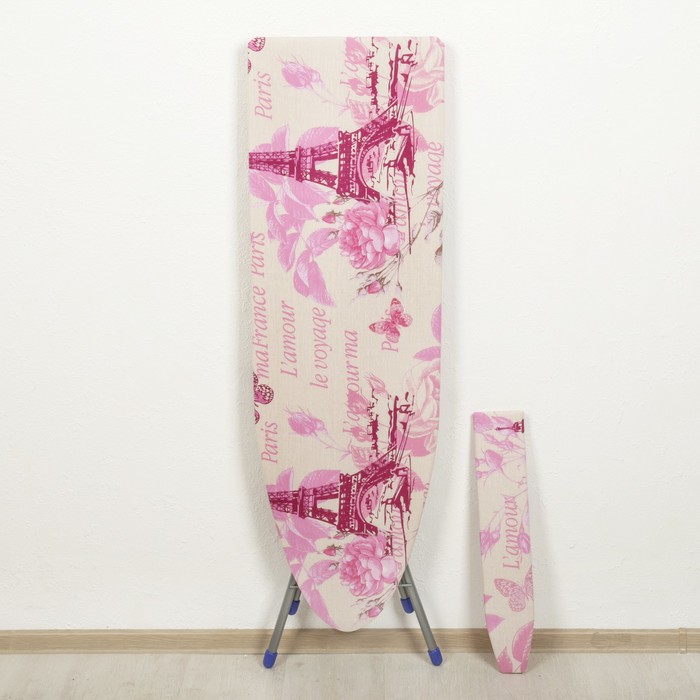 Доска гладильная "Белль-Юниор 2" 112х34,5 см, положения высоты 70, 80 см, цвет МИКС