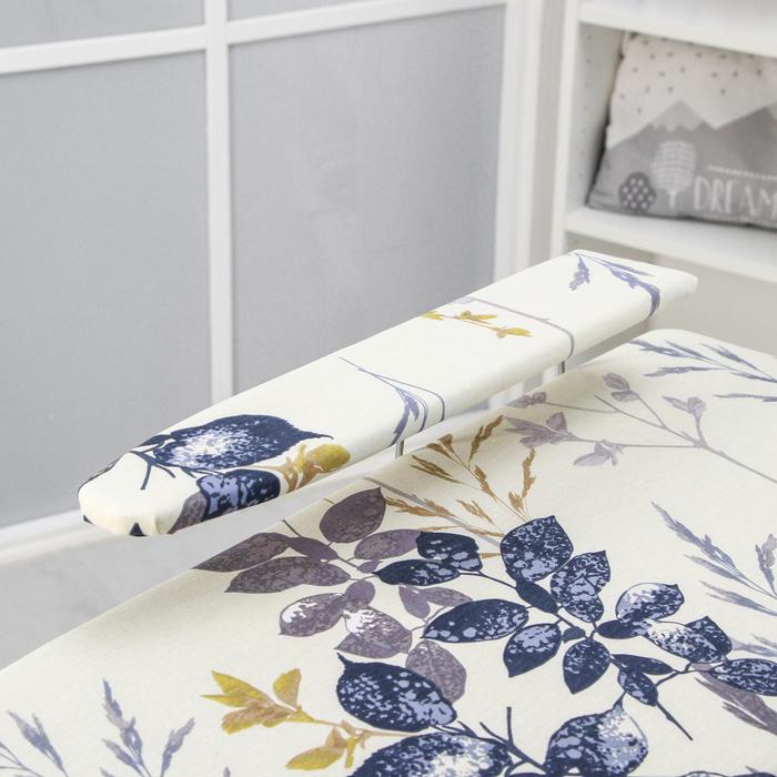 фото Доска гладильная nika «лина 1», 112×34,5 см, два положения высоты 70,80 см, микс