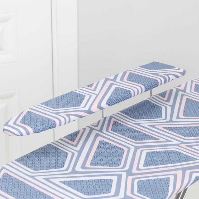 фото Доска гладильная nika «лина 2», 107×29 см, два положения высоты 70, 80 см, цвет микс