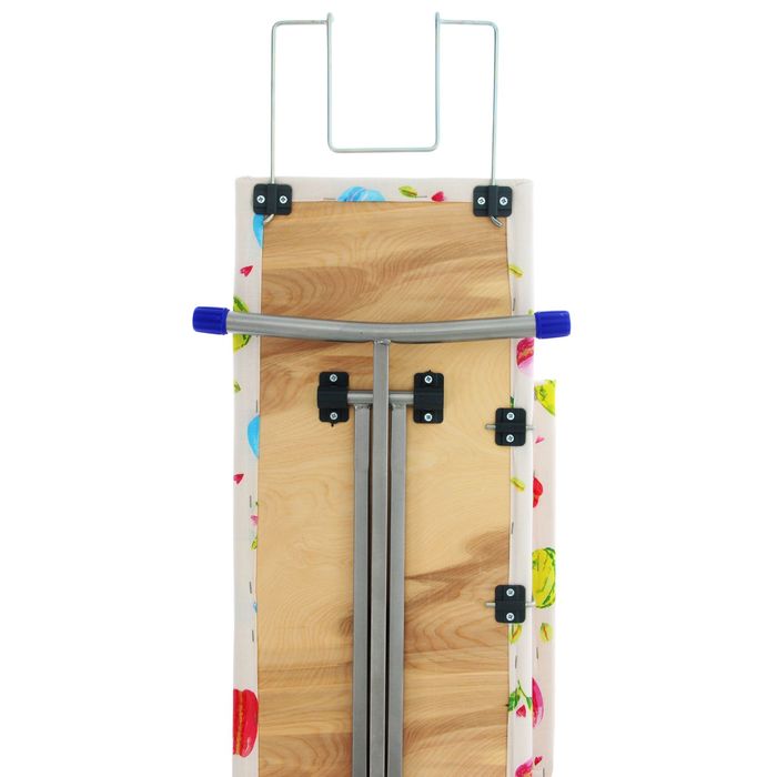 Доска гладильная "Ника 2" 110х30 см, положения высоты 70, 80 см, выдвижная подставка, цвет МИКС