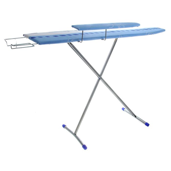 Доска гладильная "Ника 2" 110х30 см, положения высоты 70, 80 см, выдвижная подставка, цвет МИКС