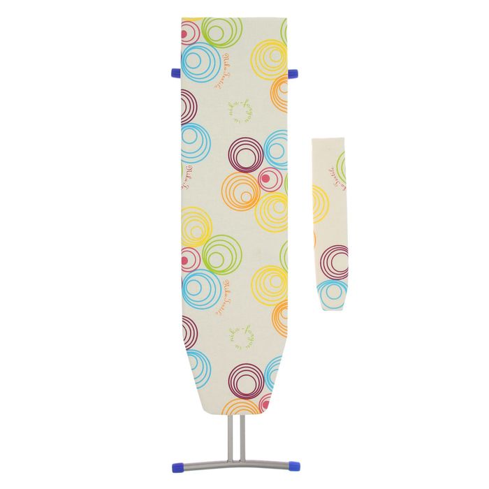 Доска гладильная "Ника 2" 110х30 см, положения высоты 70, 80 см, выдвижная подставка, цвет МИКС