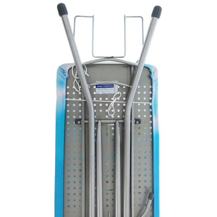 Доска гладильная "Эльза-Юниор" 122х34 см, регулируемая высота до 90 см, подставка, цвет МИКС