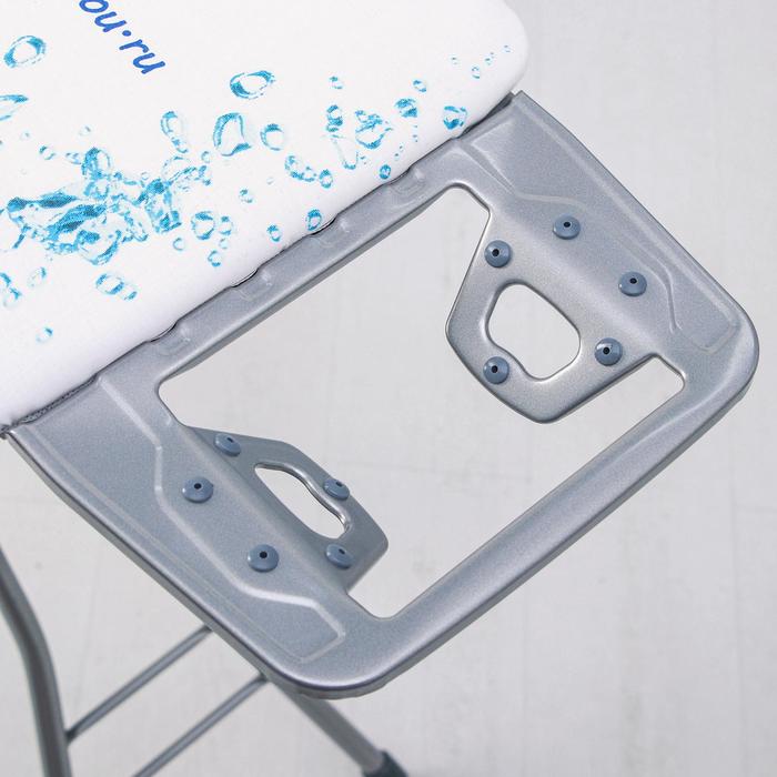 Доска гладильная "Эльза-Классик" 122х34 см, регулируемая высота до 90 см, европодставка, цвет МИКС