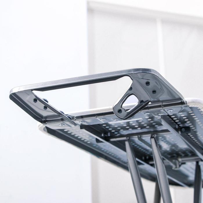 Доска гладильная "Эльза-Классик" 122х34 см, регулируемая высота до 90 см, европодставка, цвет МИКС