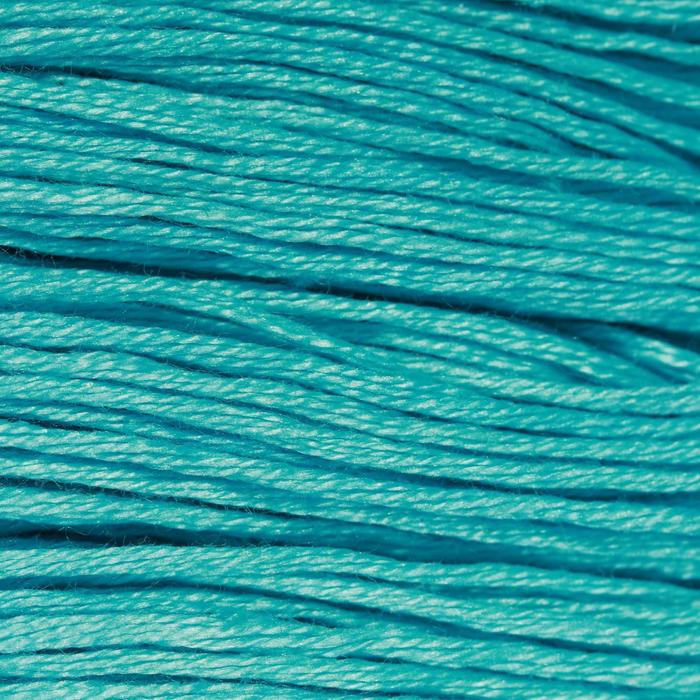 Нитки мулине, 10 ± 1 м, цвет бирюзово-голубой №3008