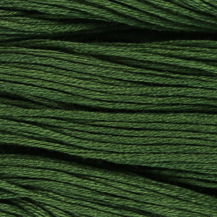 Нитки мулине, 10 ± 1 м, цвет болотный №4308
