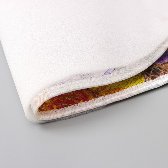 фото Чехол для гладильной доски nika, 125×39 см, с поролоном, рисунок микс