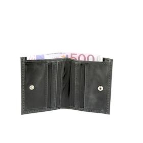 

Кошелек, кнопка, 8 карманов, н/к черный пулап