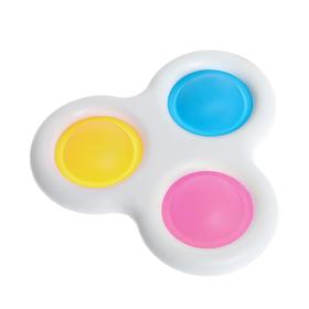 

Развивающая игрушка Симпл Димпл, тройная, цвета МИКС