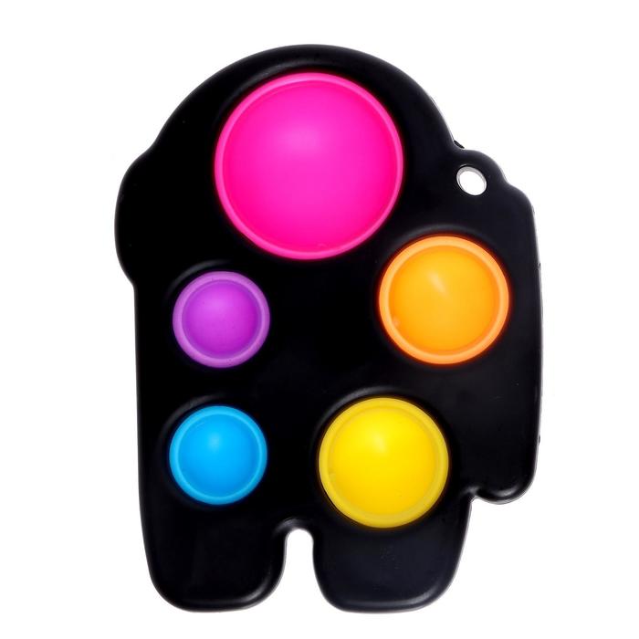 

Развивающая игра Симпл Димпл, POP IT, космонавт, большая, цвета МИКС