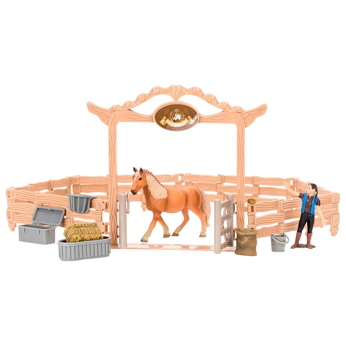 цена Набор фигурок «Мир лошадей», 10 предметов
