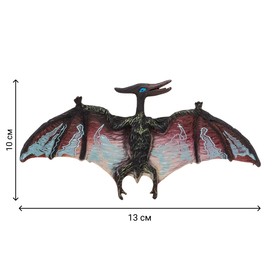 Набор фигурок: птеродактиль, тираннозавр, брахиозавр, 5 предметов от Сима-ленд