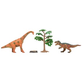Набор фигурок: птеродактиль, тираннозавр, брахиозавр, 5 предметов от Сима-ленд