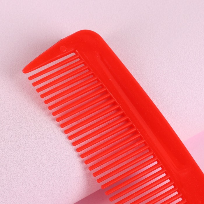 Расчёска простая, цвета МИКС