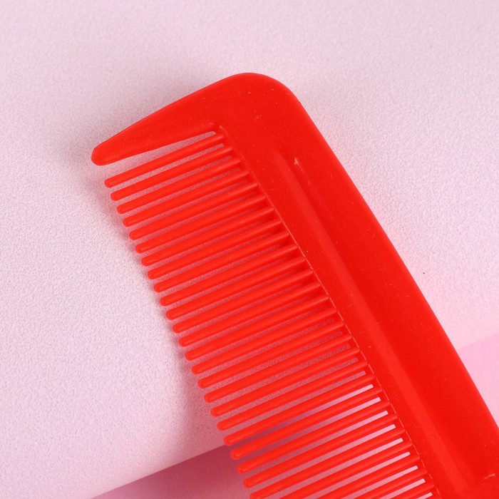 Расчёска простая, цвета МИКС