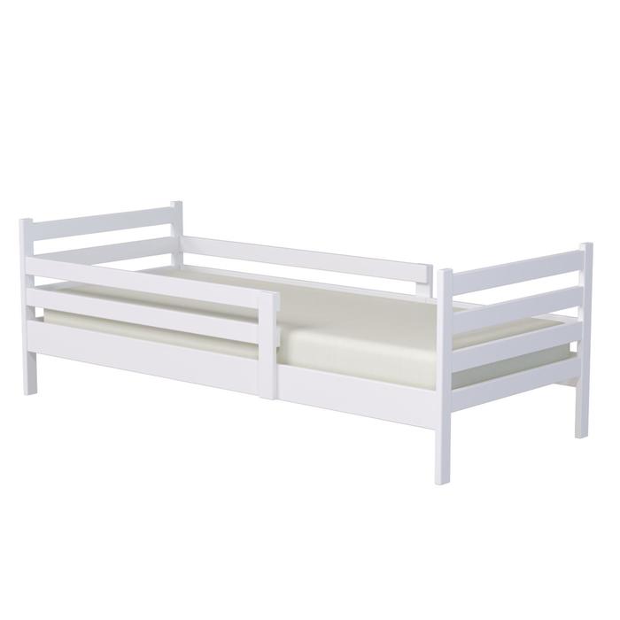 Кровать подростковая «Колибри», 80х190 см, цвет белый